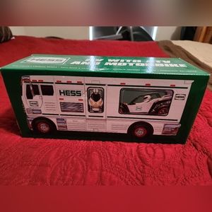 Hess RV with ATV and Motorbike